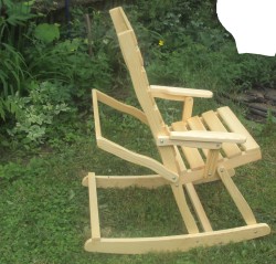 Кресло качалка для веранды